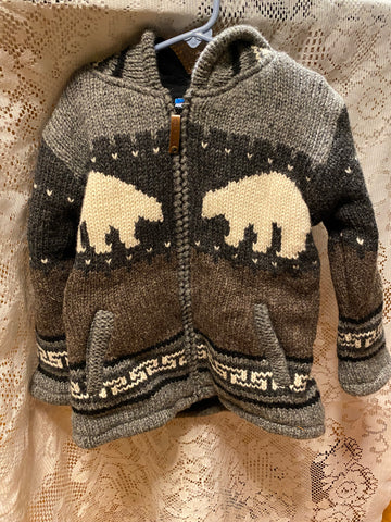 Child's Hooded Wool Sweater, Nepal