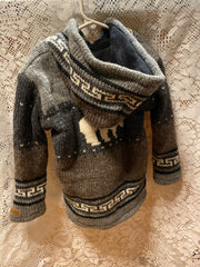 Child's Hooded Wool Sweater, Nepal