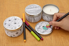 Doodle Candles