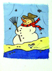 Christmas Tree Batik Greeting Cards